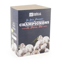 Online RADIS ET CAPUCINE Kit de culture pour champignons blancs de paris bio 25x20x15 cm