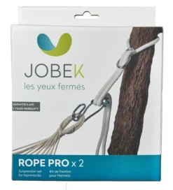 Clearance JOBEK Kit de Fixation Rope Pro pour hamac coloris gris en métal Hamacs