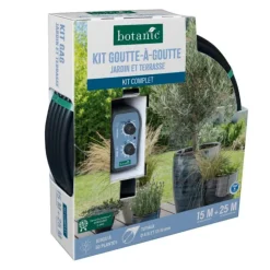 Outlet BOTANIC® Kit goutte à goutte Jardin et terrasse - Kit complet jusquà 50 plantes