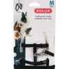 Outlet ZOLUX Kit harnais pour le rongeur/lapin en nylon coloris noir – Taille M