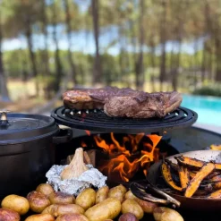 Outlet OYAT La Grille de cuisson en acier - Ø 44 cm