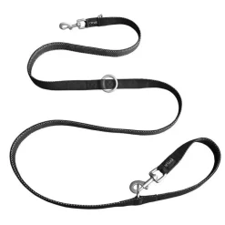 Online KYFLIE Laisse 3 points coloris noir Momentum 2,2 m - L