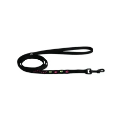 New MARTIN SELLIER Laisse chat à motif 10 mm coloris noir - 120 cm