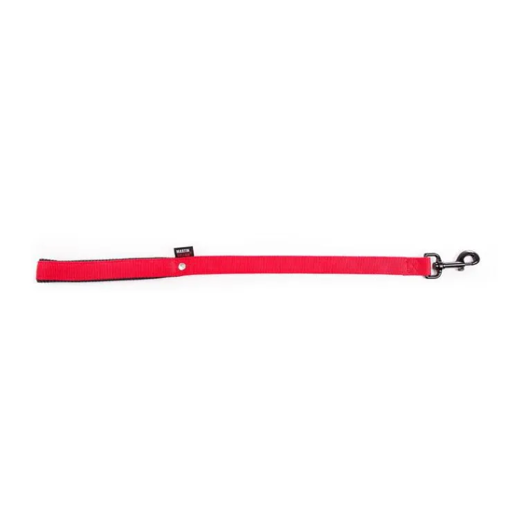 Online MARTIN SELLIER Laisse double rouge 25/60 cm