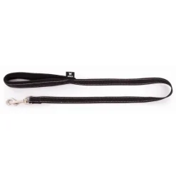 MARTIN SELLIER Laisse pour chien noire neo+ - 200 cm