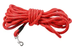 Clearance BOBBY Laisse ronde rouge - 5 m