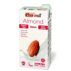 Sale ECOMIL Lait d'amande bio sans sucres ajoutés - 1L