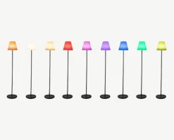 Discount BLACHÈRE ILLUMINATION Lampadaire rechargeable solaire/USB Blachère Illumination - Ø 24 x H 134 cm