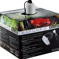 Online REPTILE PLANET Lampe pour vivarium Black Clamp 22 - Ø 22 x H 24,5 cm