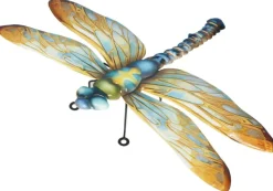 RIVIERA Libellule en métal multicolore décor A grand modèle - 50 cm