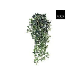 Clearance Lierre artificiel vert panaché retombant 80x30x15 cm