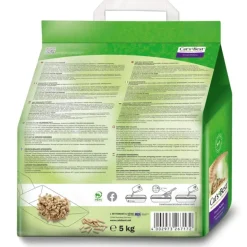CAT'S BEST Litière végétale agglomérante pour chat Cat’s Best Smart Pellets 10 L - 5 kg