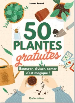 Best ÉDITIONS RUSTICA Livre "50 plantes gratuites"