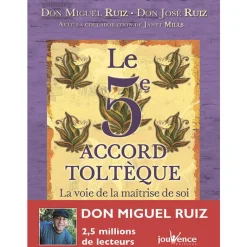 Hot ÉDITIONS JOUVENCE Livre "Le 5e accord toltèque" aux