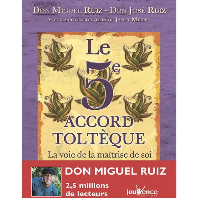 Hot ÉDITIONS JOUVENCE Livre "Le 5e accord toltèque" aux