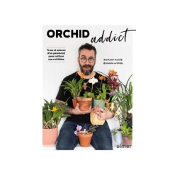 Hot ÉDITIONS EUGEN ULMER Livre "Orchid addict" aux Éditions Ulmer