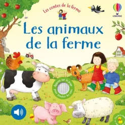 Best USBORNE BOOKS Livre sonore pour enfants Les animaux de la ferme Les contes de la ferme éditions Lito