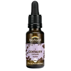 Sale BIOFLORAL Élixir n°4 de centaurée en flacon de 20 ml