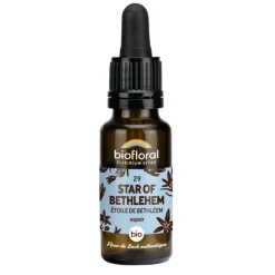 Sale BIOFLORAL Élixir n°29 d’étoile de Bethléem en flacon de 20 ml
