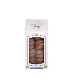 BISCUIT BIO DES SAVOIE Macaron myrtille en sachet - 150 g