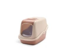 Best SAVIC Maison de toilette pour chat coloris champagne Nestor - 56 x 39 x 38,5 cm