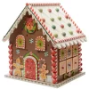 Clearance KAEMINGK Maison pain d’épices en bois calendrier de l’avent vide à remplir - 23 x 20 x 27 cm
