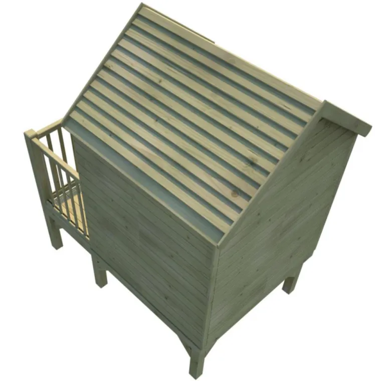 Discount SOULET Maisonnette en bois Winny - 176,30 x 210 x 153,70 cm