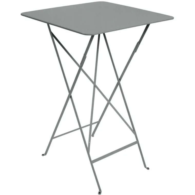Best FERMOB Mange debout Bistro coloris gris en acier - 71 x 71 x 105 cm