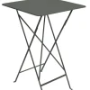 Best FERMOB Mange debout Bistro coloris vert en acier - 71 x 71 x 105 cm