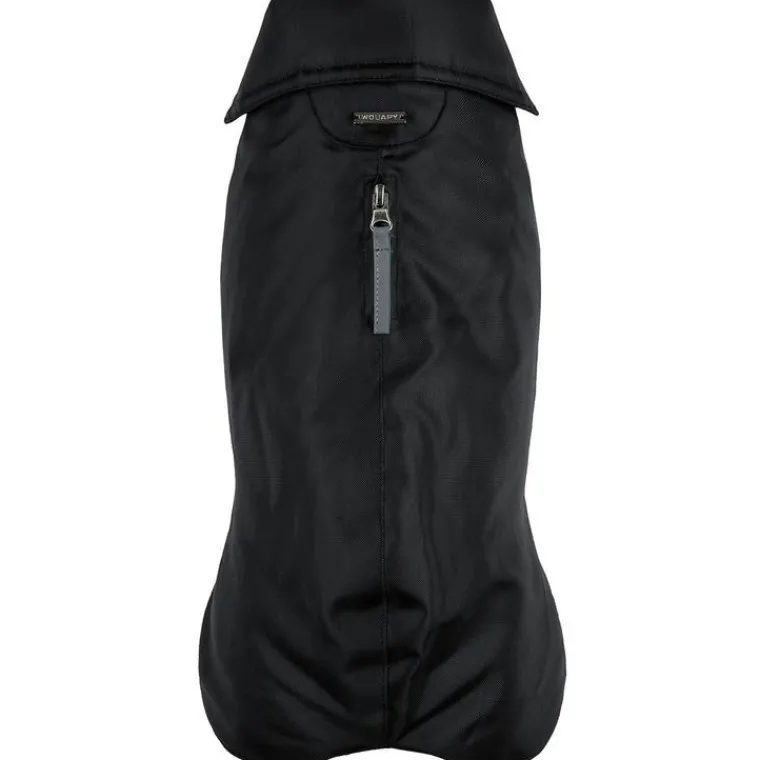 Clearance WOUAPY Manteau imperméable pour chien noir polyester – Taille 80