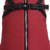 Outlet BOBBY Manteau pour chien coloris bordeaux avec harnais intégré Easy - Taille 36M
