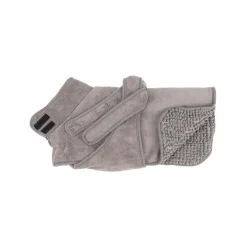 New SCRUFFS Manteau ultra absorbant pour chien coloris gris Noodle - Taille S