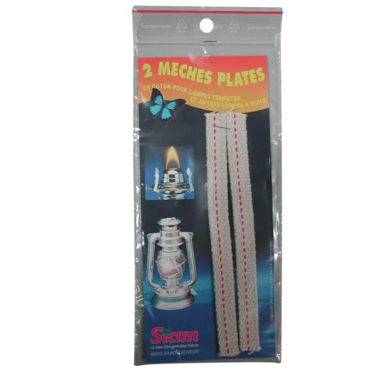 New Mèche de rechange Lampe Tempête x 2