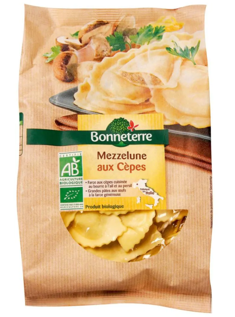 BONNETERRE Mezzelunes aux cepes et gorgonzola 250 g
