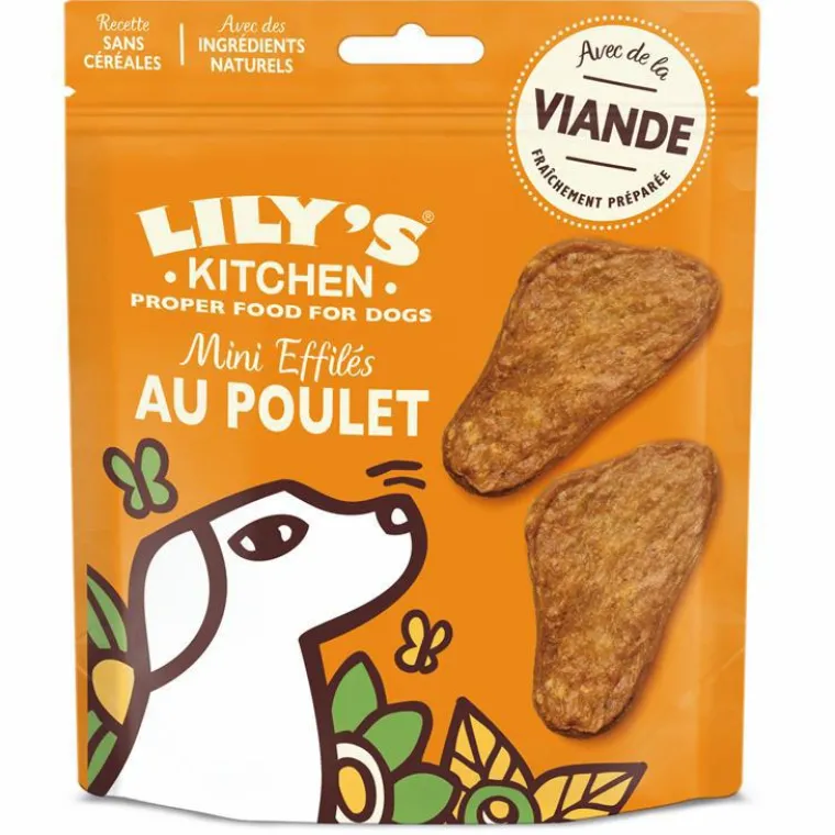 Hot LILY'S KITCHEN Mini effilés au poulet friandise pour chien Lily’s Kitchen - 70 g