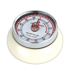 Hot BASTIDE Minuteur en acier coloris crème Zassenhaus Speed - Ø 9,2 x H 4 cm