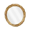 Clearance EDELMAN Miroir en bois de manguier Nick - 26,5 x 25 cm