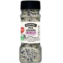 Clearance DANIVAL Mix bio sésame et ail noir - 45 g
