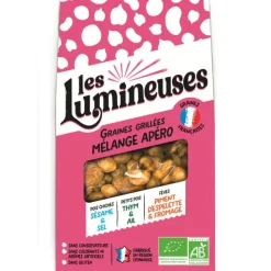 Discount LES LUMINEUSES Mélange apéro de graines bio grillées - 90 g