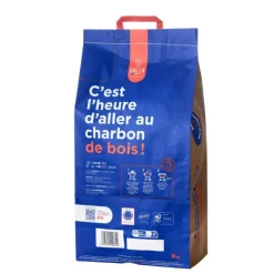 Clearance SOLER Mélange de charbon de bois et briquettes issus de bois français gamme gastronomique - 8 kg