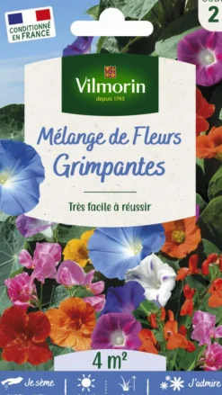 Discount VILMORIN Mélange de fleurs grimpantes - graines à semer pour 4 m² de surface