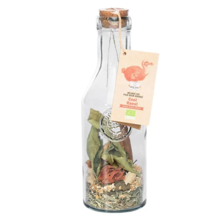 New QUAI SUD Mélange pour Rhum Arrangé Cool Raoul Bio carafe cocktail 60 g