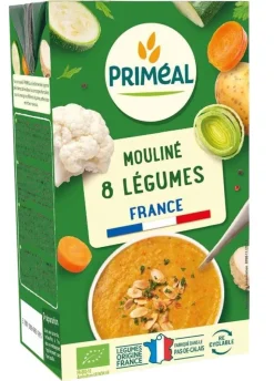 Clearance PRIMÉAL Mouliné 8 légumes bio en brique de 1 L