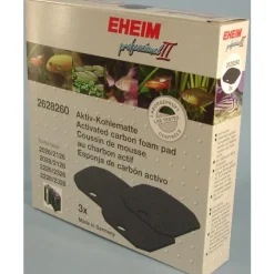 Clearance EHEIM Mousse charbon actif pour filtre expérience, pack de 3 -