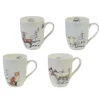 Best KAEMINGK Mug en porcelaine avec des animaux de la forêt - Ø 8,2 x 10,5 cm