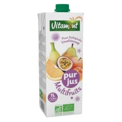 Online VITAMONT Multifruits mélange pur jus et purée de fruits bio 1 L