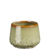 Sale EDELMAN Mylo pot rond coloris vert en céramique - Ø 8,5 x 7 cm