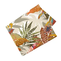 Clearance SAFECO Nappe décorative en coton coloris multicolore Papouasie - 150 x 250 cm
