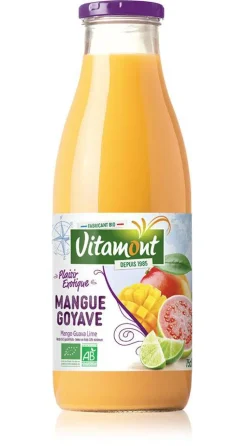 Clearance VITAMONT Nectar bio mangue goyave et citron vert – 75 cl