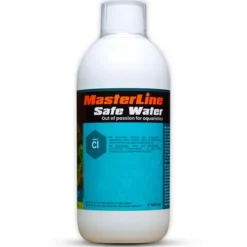 BLUE CORAL Neutralisant d'eau aquarium, non-toxique, MASTERLINE Safe Water - 500ml